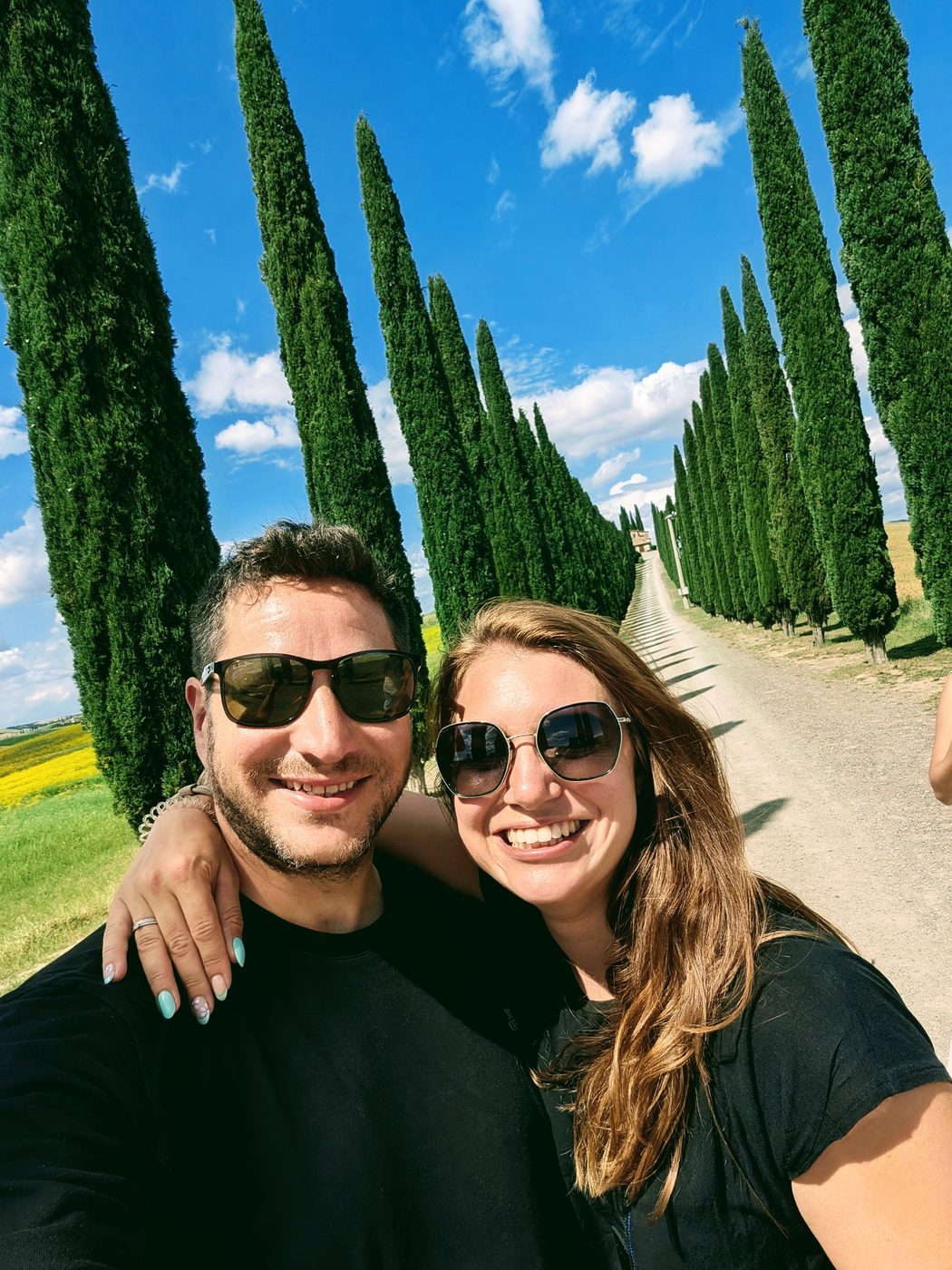 Sabrina und Michael in der Toskana